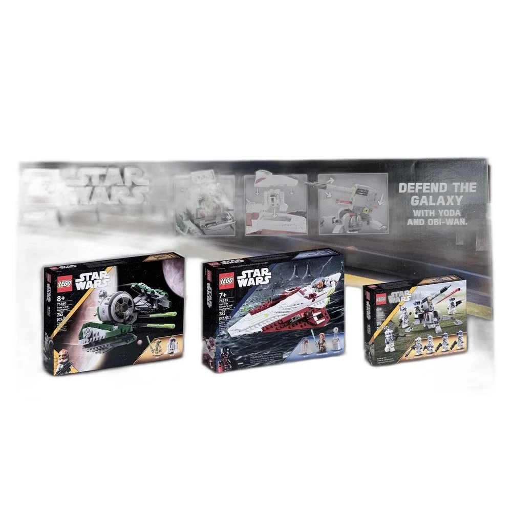 LEGO Star Wars Walmart Exclusive 3 In 1 Galactic Gift Set 66787 Jedi Masters New
